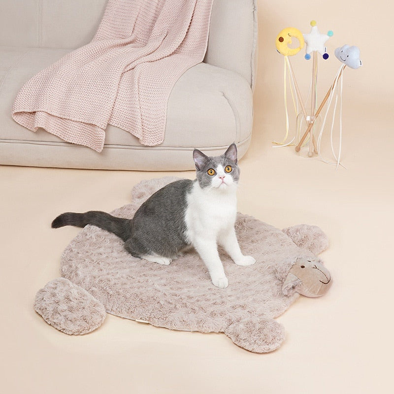 Sheep Shaped Pet Winter Bed