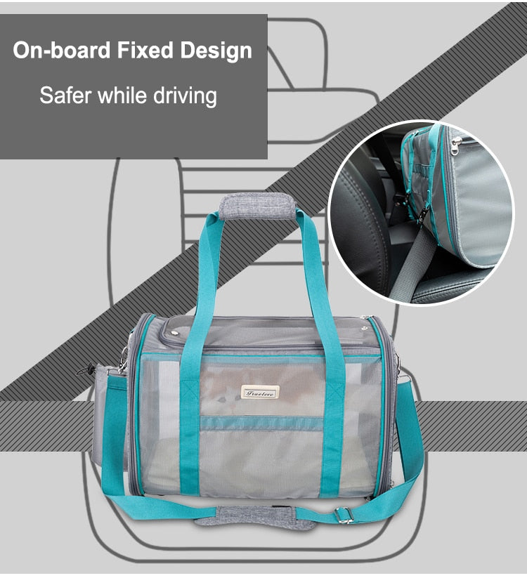 Car Fixed Design Pet Carrier Bag