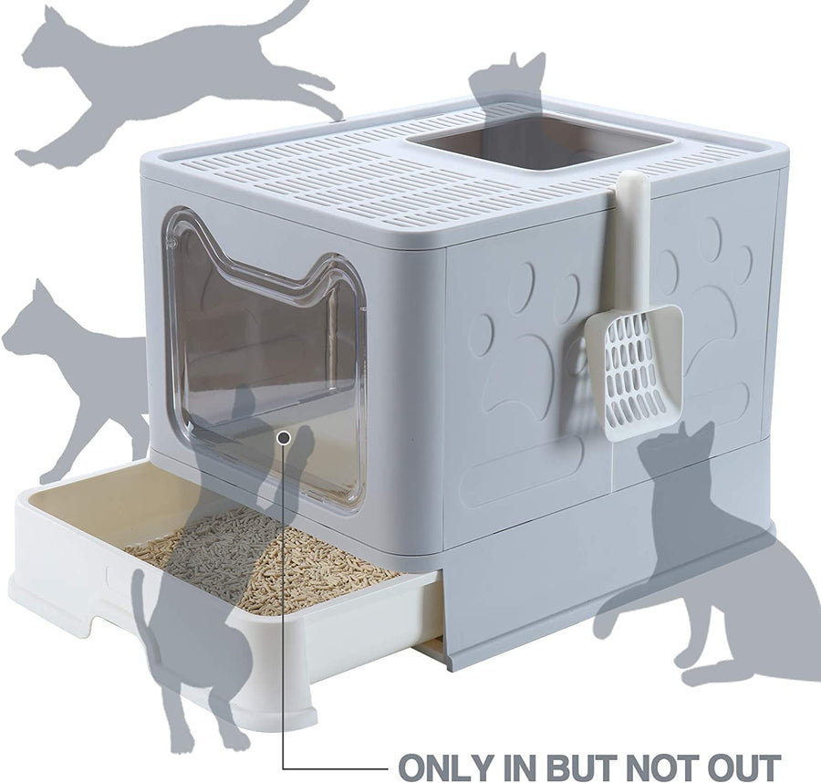 Deodorant Cat Splash Proof Litter Box