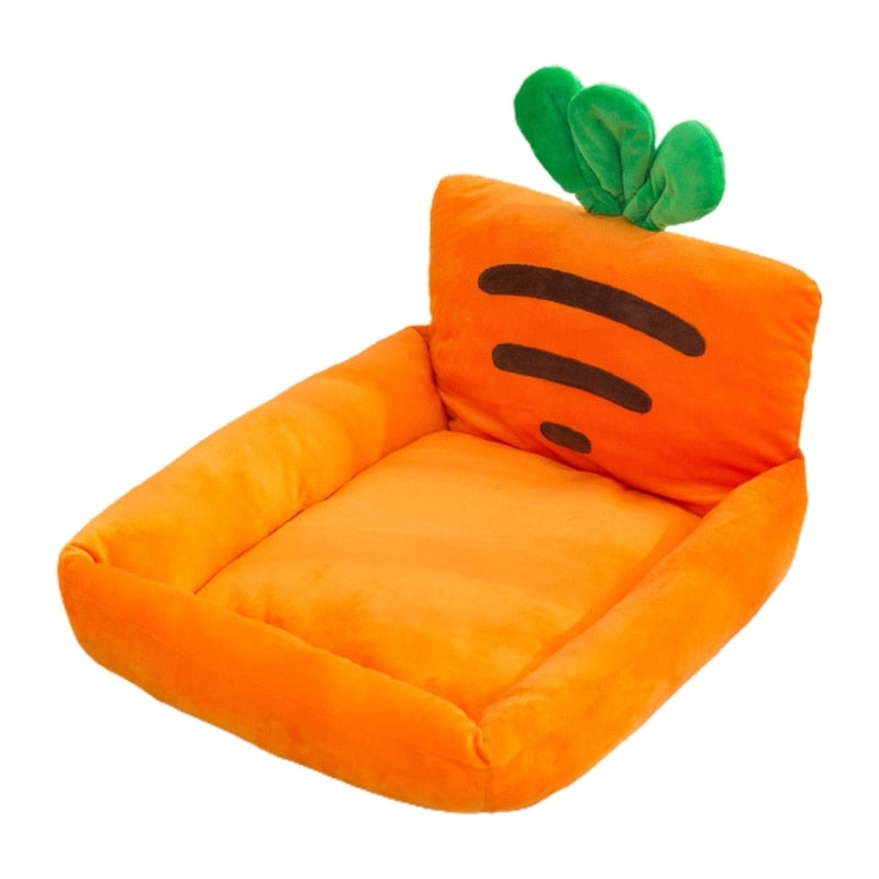 Cute Carrot Shape Small Dog Bed