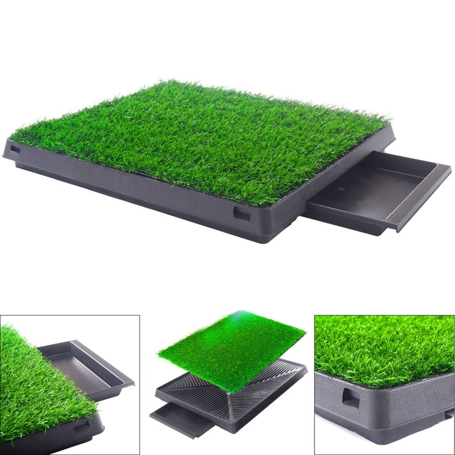 Dog Grass Potty Training Toilet Tray