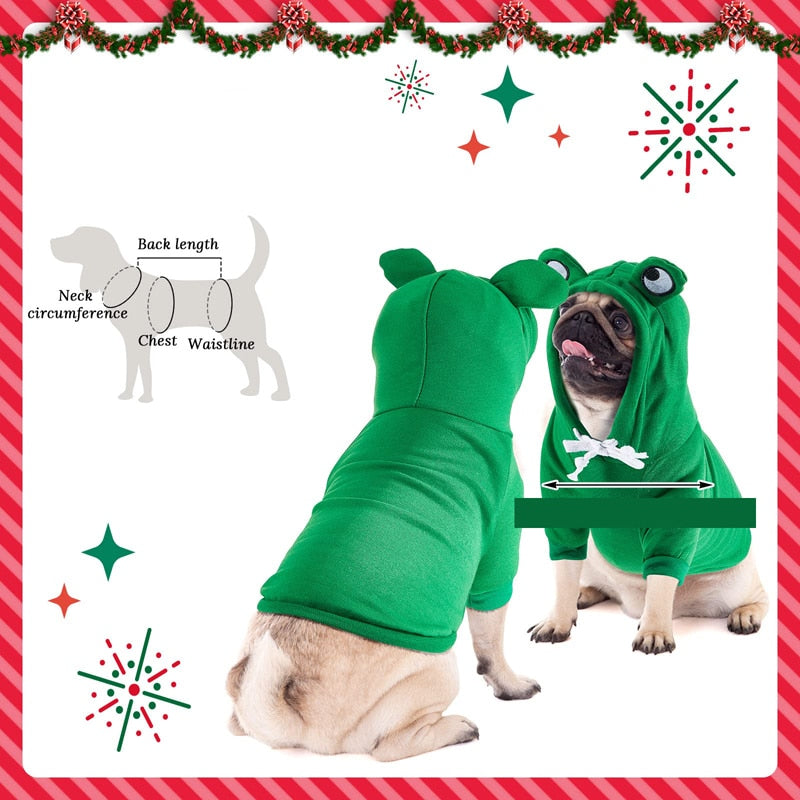 Winter Warm Cartoon Dog Hoodies