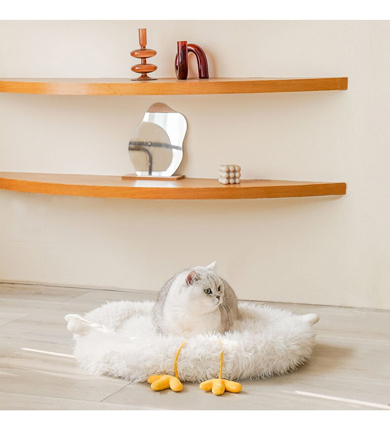 Cute Chicken Shaped Pet Mat