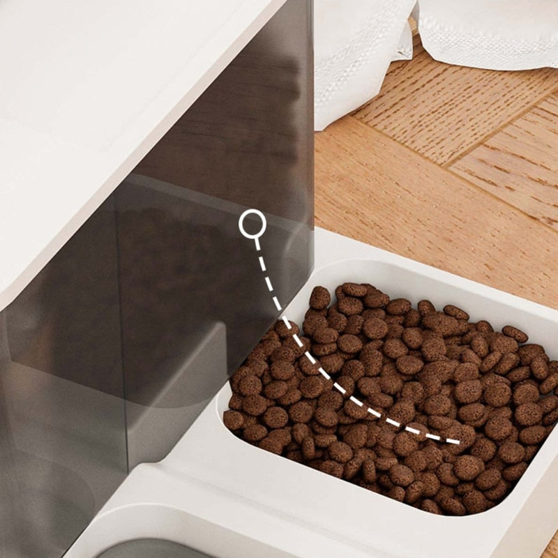 Elegant Automatic Hydration Pet Feeder