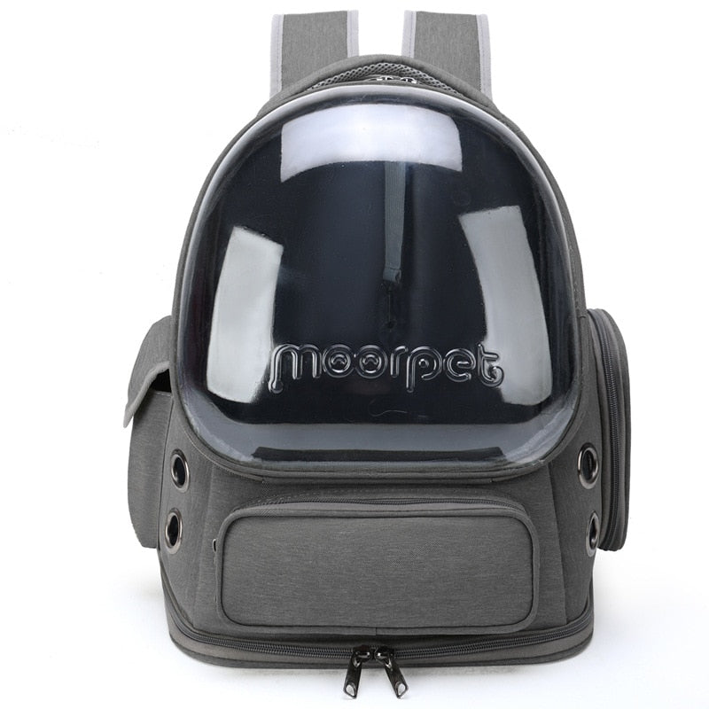 Transparent Space Capsule Pet Backpack