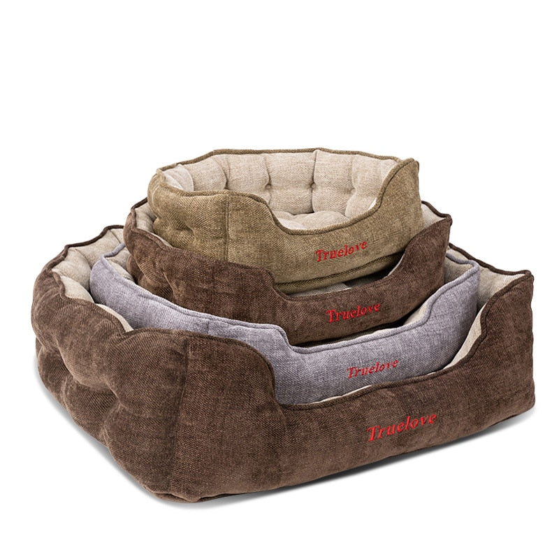 Luxury Silk Fillings Dog Bed