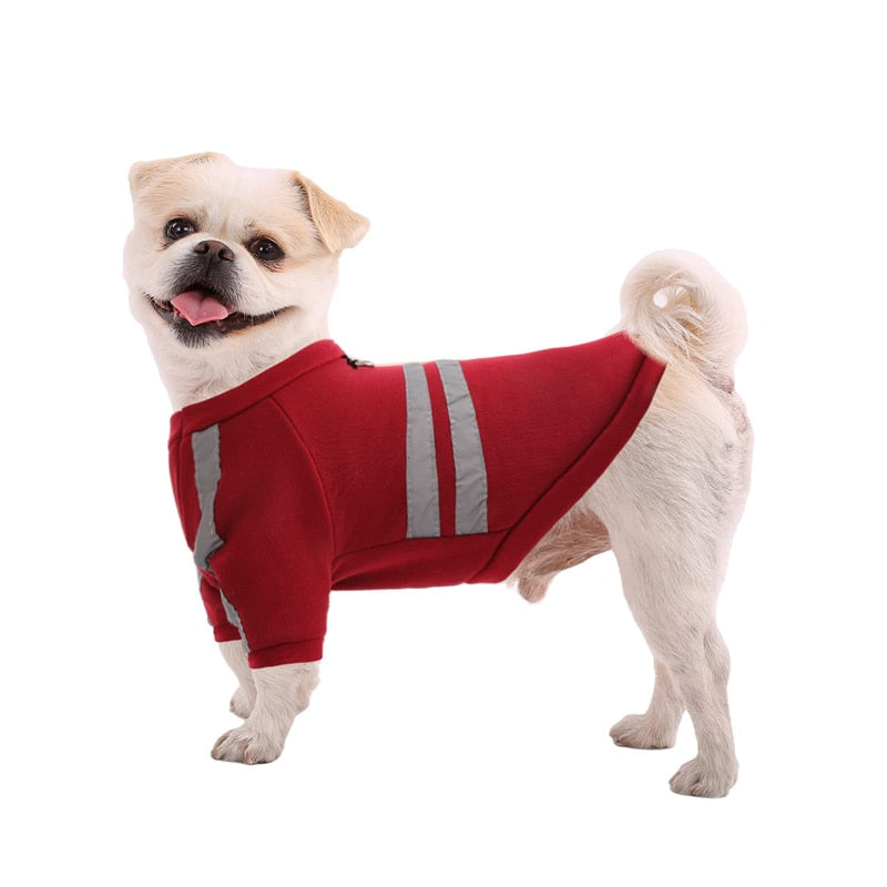 Reflective Fashion Warm Dog Sweatshirt