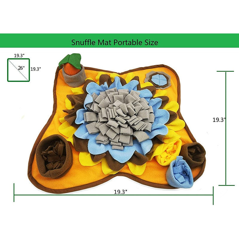 Slowing Feeding Intelligence Dog Mat