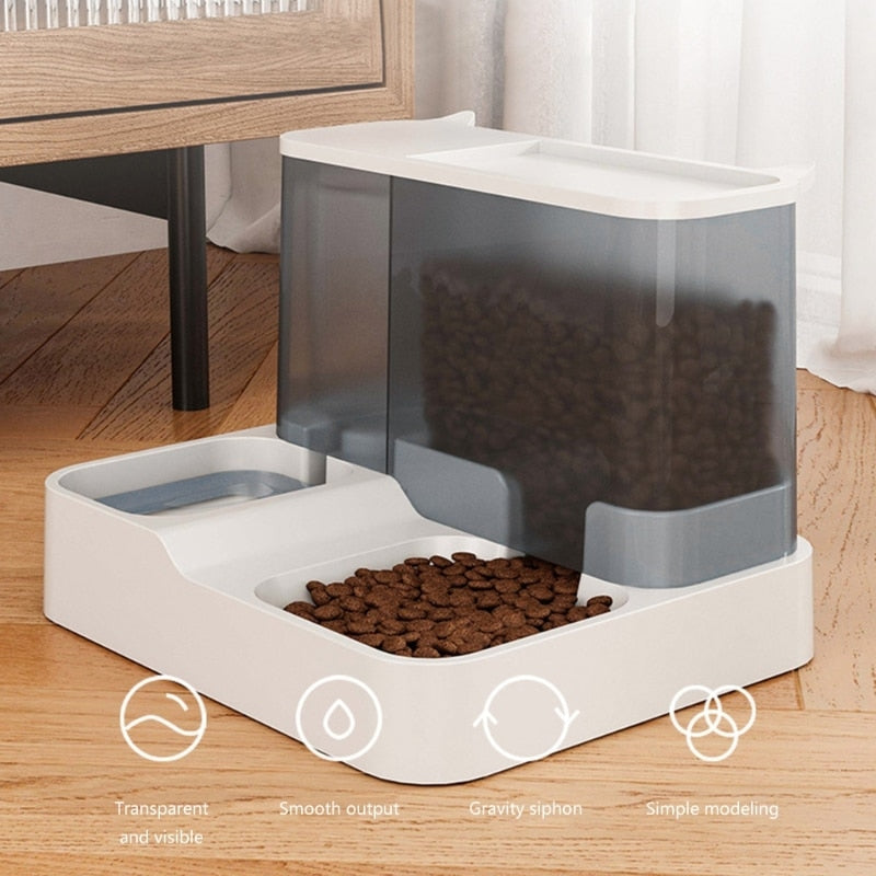 Elegant Automatic Hydration Pet Feeder