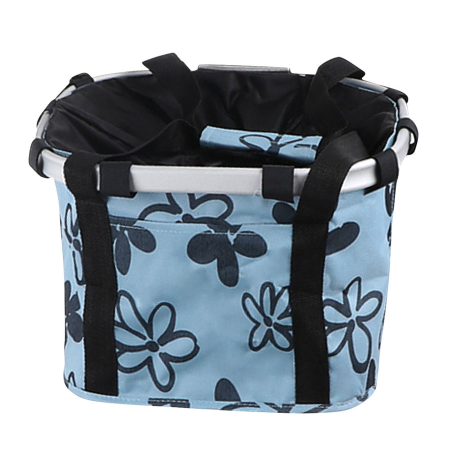 Foldable Oxford Pet Bicycle Basket