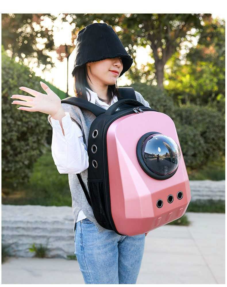 Space Capsule Winter Pet Backpack