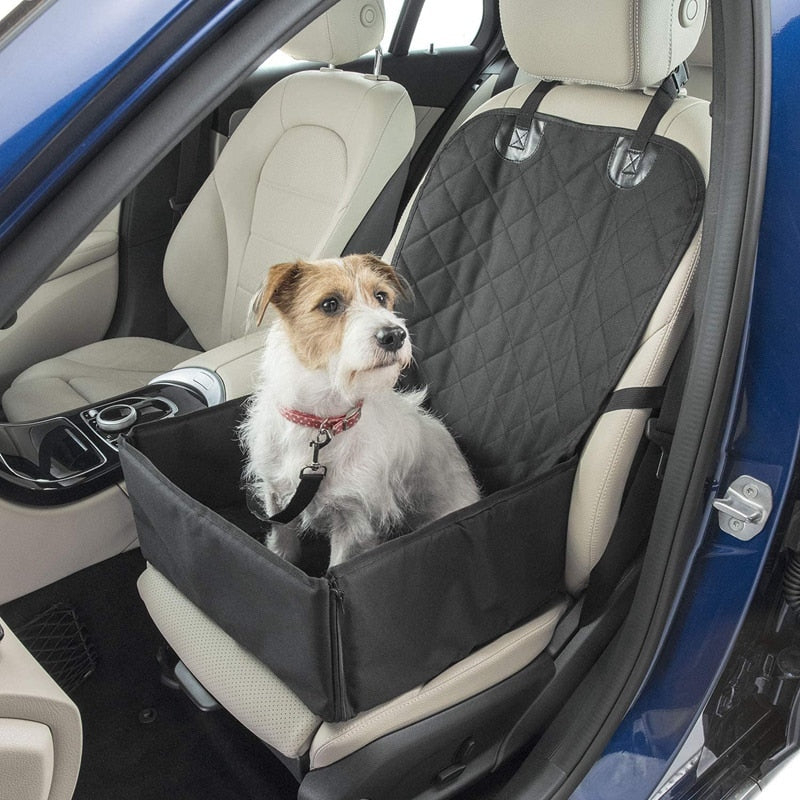 2 in 1 Dog Booster Car Seat Cover