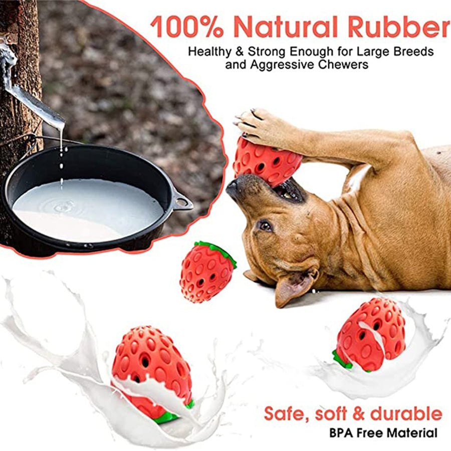 Strawberry Dog Chew Toys