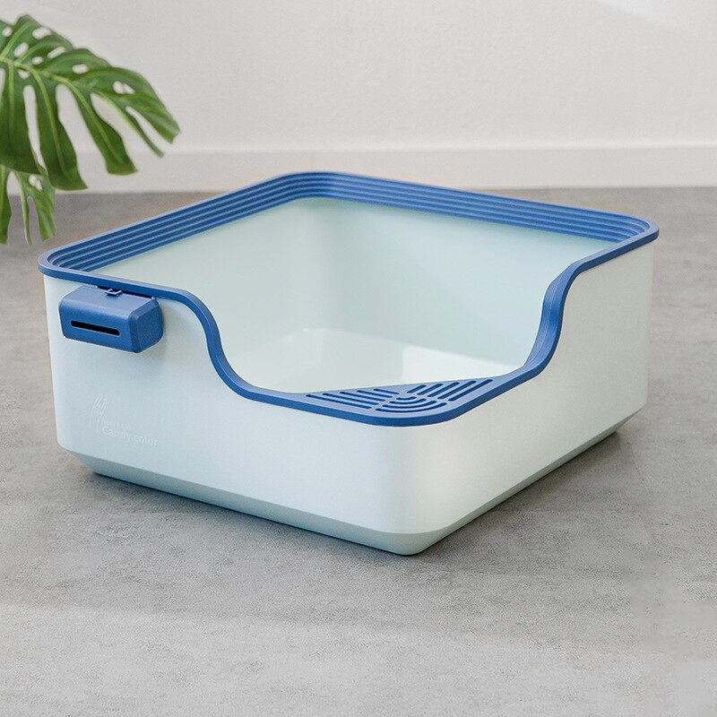 Semi Closed Large Capacity Cat Litter Box