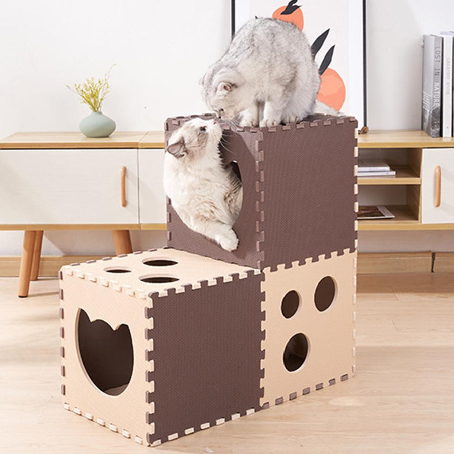 Eva Board Diy Cat Tunnel