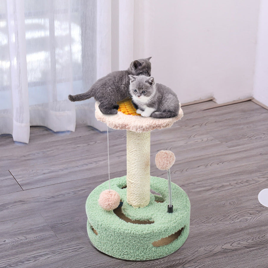 Flower Shape Cat Scratcher Tower