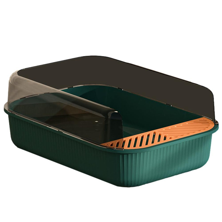 Detachable Semi Closed Kitten Litter Box