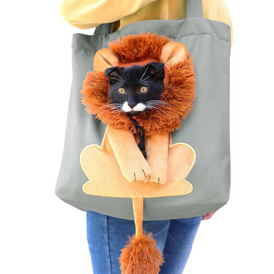 Cute Lion Design Pets Handbag