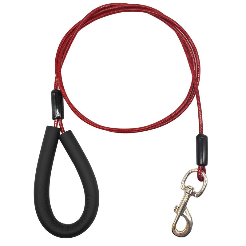 Strong Stainless Steel Chew Proof Dog Leash