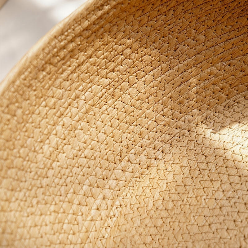 Hand Woven Rattan Round Cat Bed