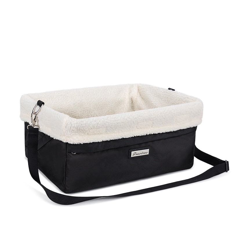 Lamb Fleece Dog Car Safety Seat Carrier