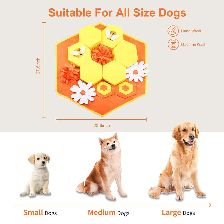 Pet Dog Fleece Pads Snuffle Mat