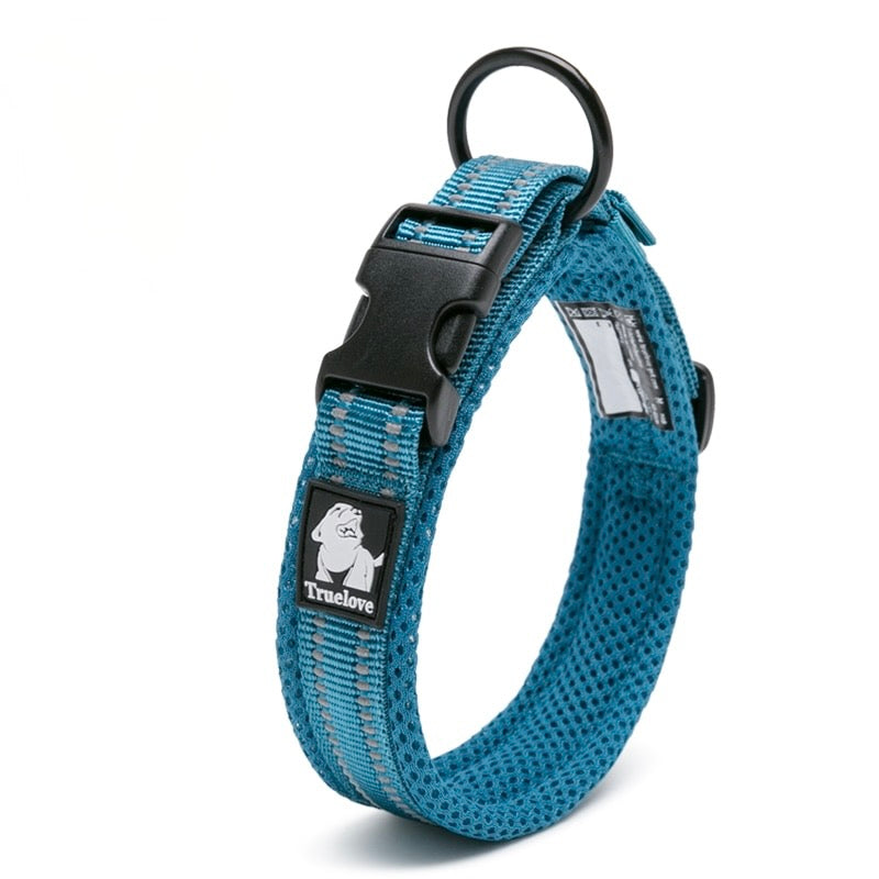 3M Reflective Nylon Padded Dog Collar