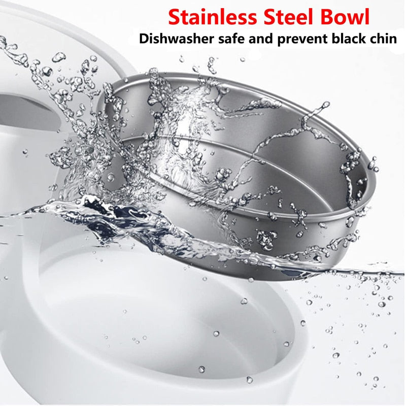 3.8L Pet Stainless Steel Bowl Food Dispenser