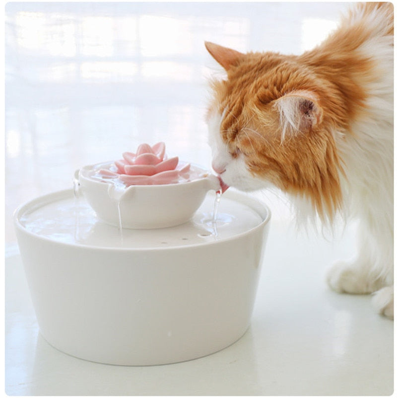 1.9L Ceramic Pet Water Fountain