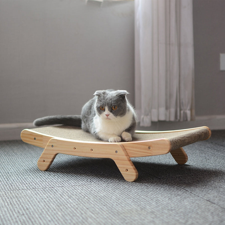 Wooden Cat Scratcher Board