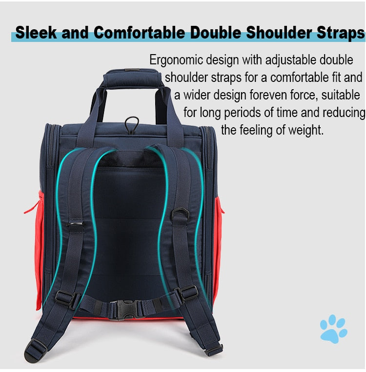 3 Sides Mesh Pet Backpack