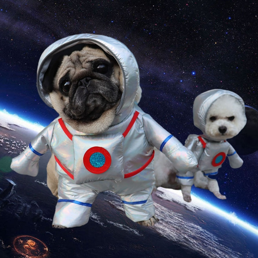 Funny Astronaut Dog Halloween Costume