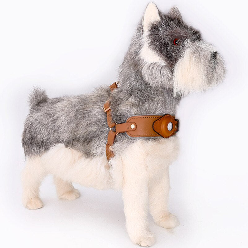 Leather Dog Chest Strap Dog Collar