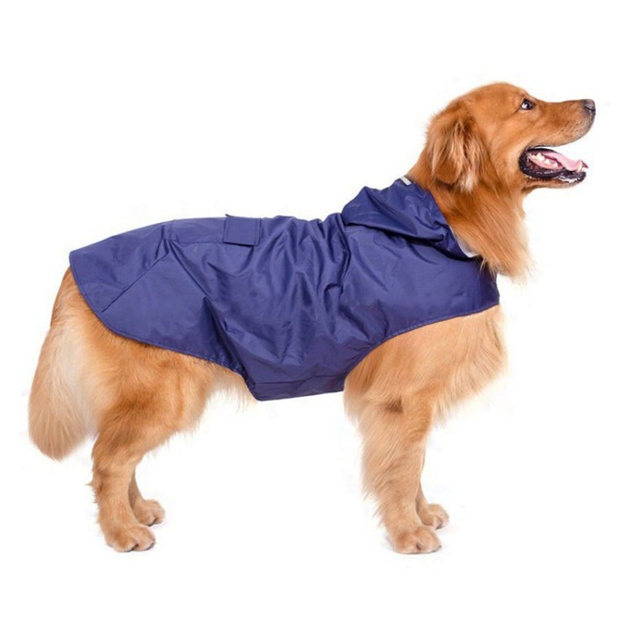 Reflective Stripes Dog Raincoat