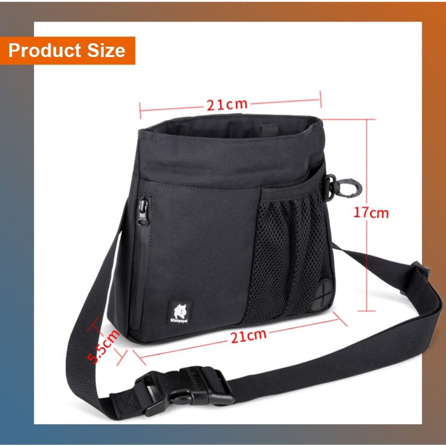 Adjustable Clip Waist Belt Dog Training Bags