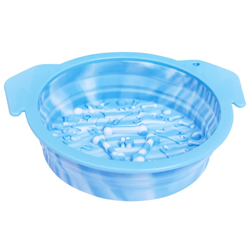 Outdoor Activities Dog Slow Feeder Bowl