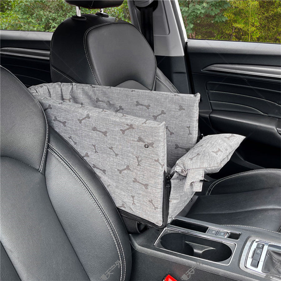 Pet Carrier Car Armrest Console