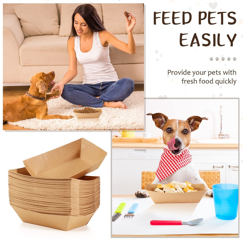 Disposable Dog Feeder Bowl