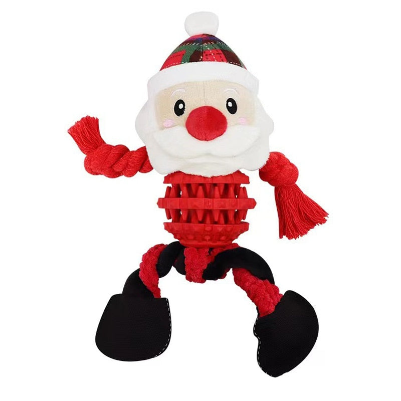 Cozy Christmas Dog Chew Toys