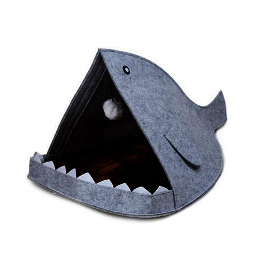 Foldable Shark Shaped Pet House