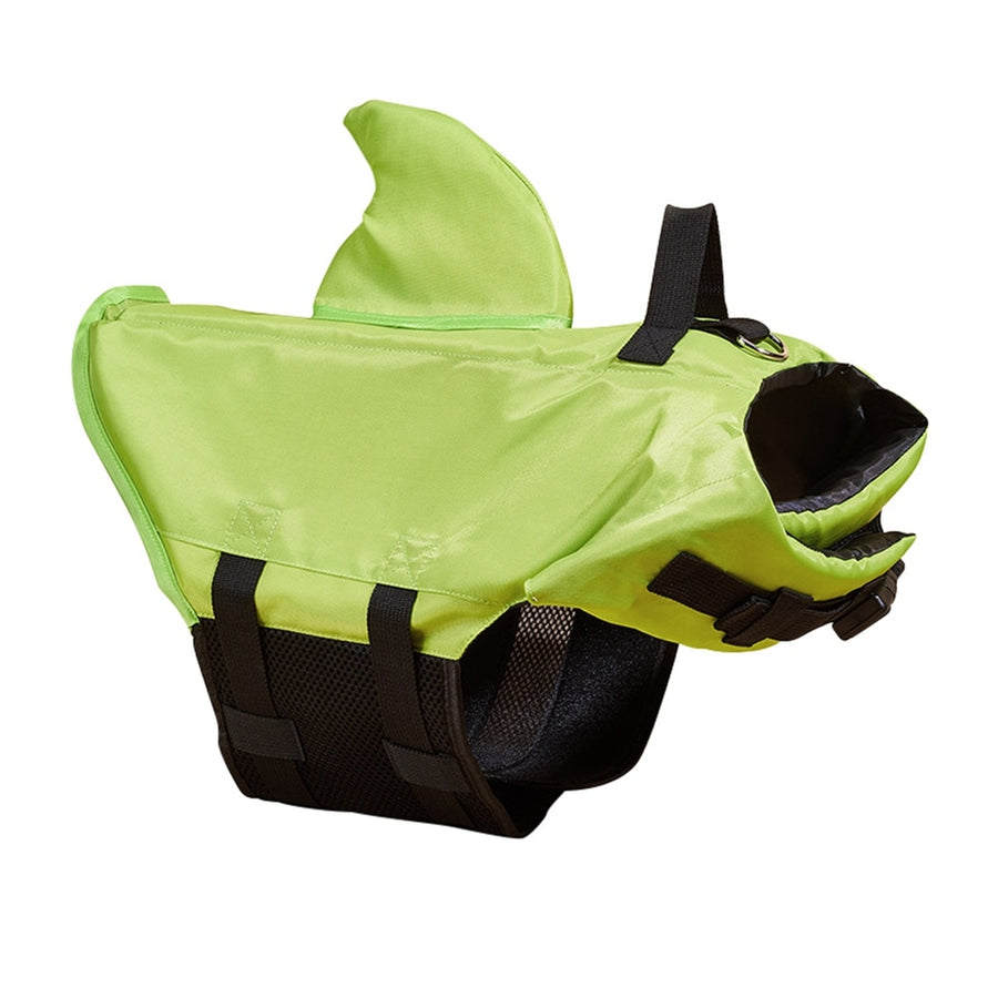 Summer Orange Shark Dog Life Vest