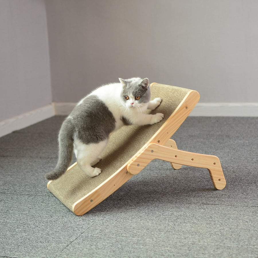 Wooden Cat Scratcher Board