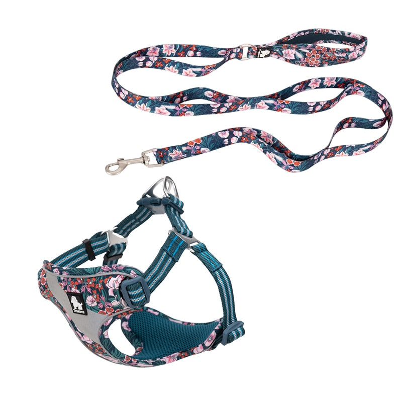 Reflective Pure Cotton Padding Dog Harness