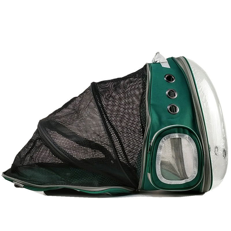 Green Capsule Outdoor Pet Backpack