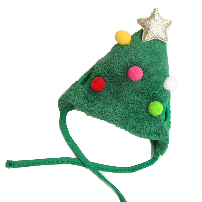 Dog Greeny  Christmas Hat