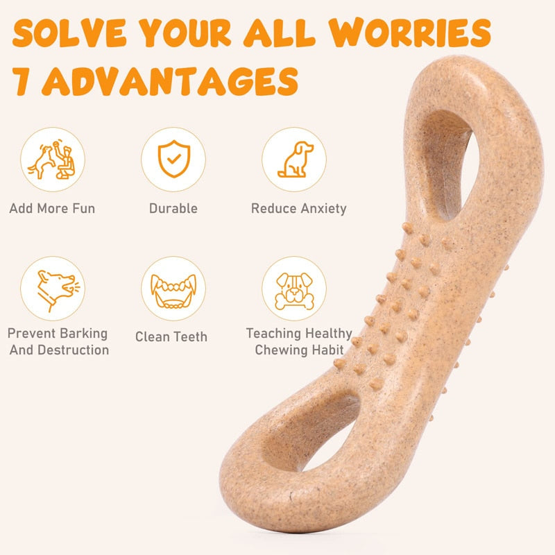 Natural Wood Durable Dog Chew Toy