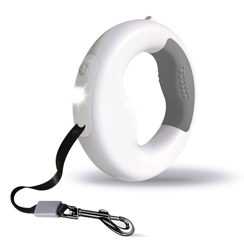 3M Retractable Dog Leash With LED Light