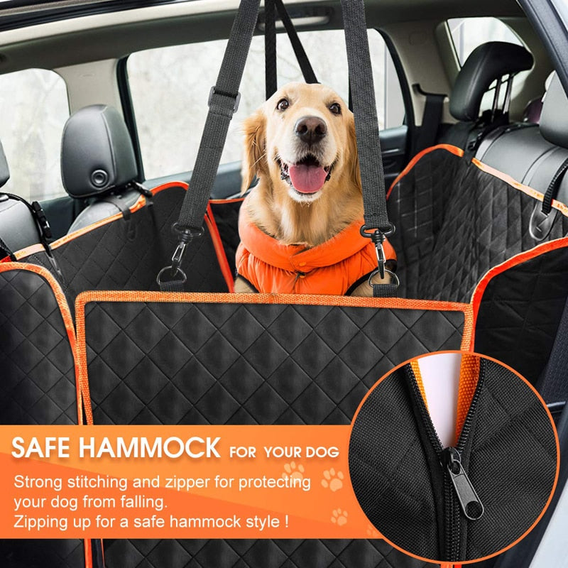 4 Bags Scratch Proof Dog Car Seat Cover