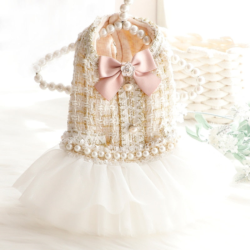 Luxury Princess Lace Dog Dress