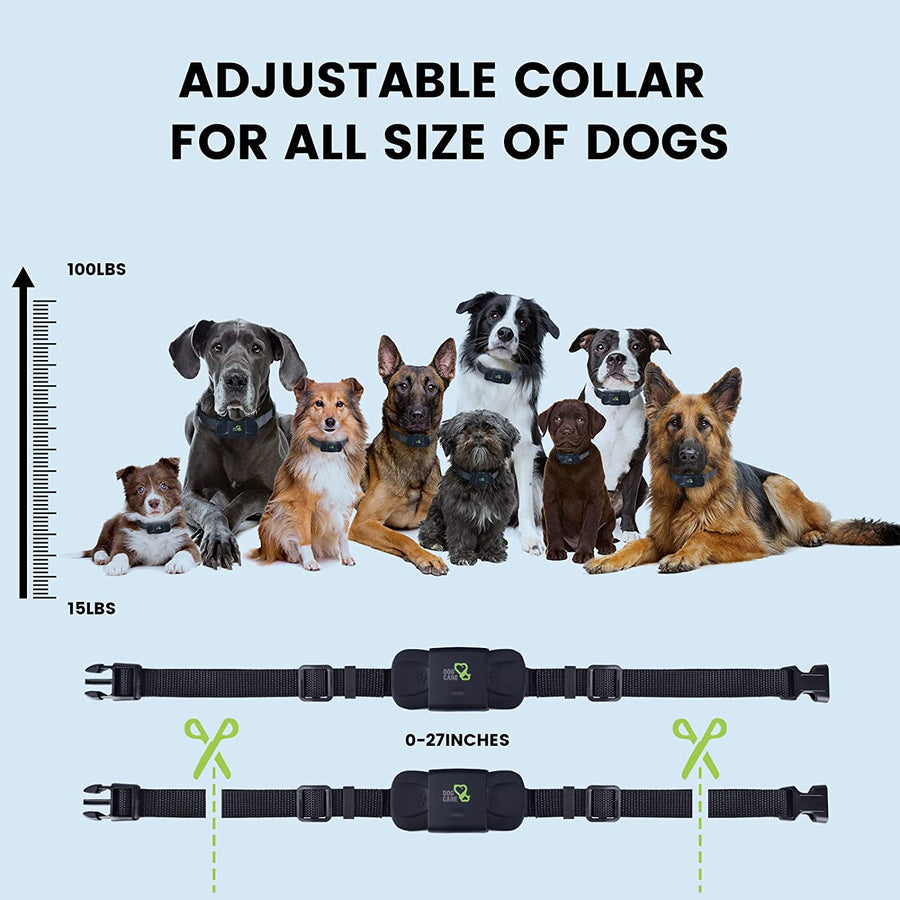 1000m Anti Bark Training Dog Collar